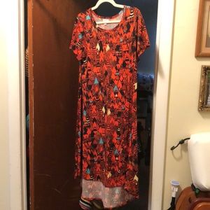 LuLaRoe high low dress